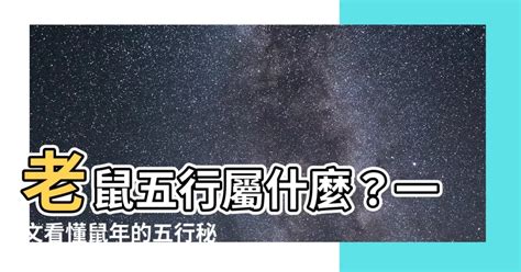 老鼠五行|【老鼠五行】鼠來寶五行揭密：水生財，金轉運，不可不知的五行。